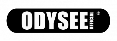 Odysee Official on black background